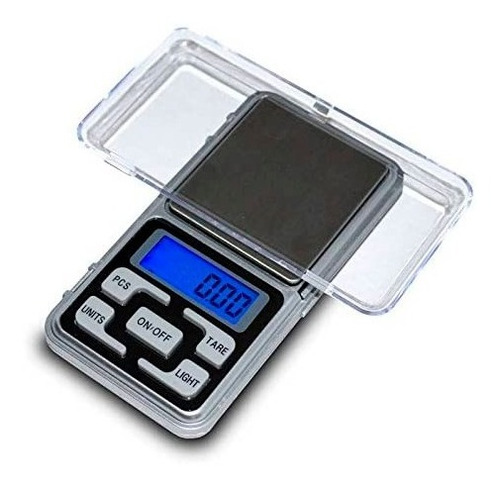 Balanza Gramera 0.1g/500g Digital - Joyeria Portatil Opalux