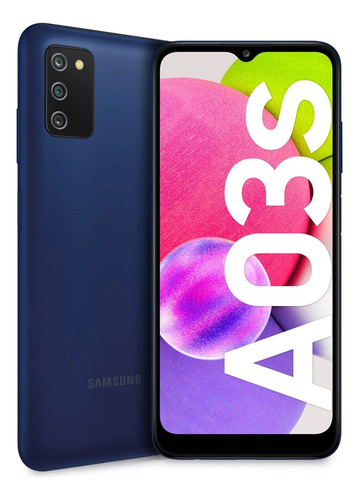 Samsung Galaxy A03s. 64gb. Azul. Libre. (reacondicionado) (Reacondicionado)