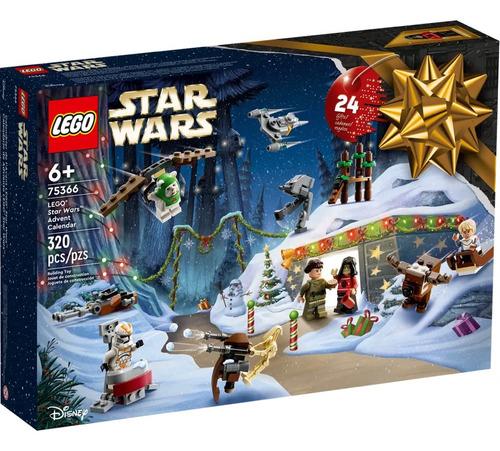 Lego Star Wars Calendario Adviento 2023 - 75366  320 Pzs