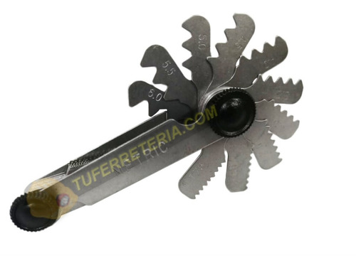 Calibrador De Roscas X 20 Hojas