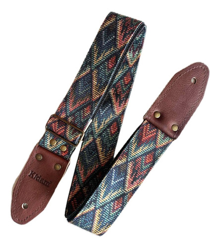 Strap Kidam Yute Tapestry - Thalí Para Guitarra O Bajo Color Multicolot