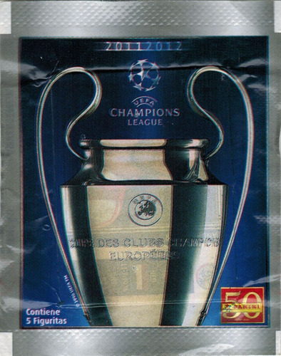 Sobre Cerrado Figuritas 2011-12 Panini Uefa Champions League