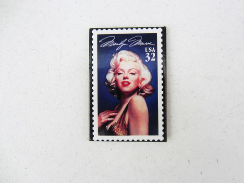 Estampilla Postal Magnetica Imagen Marilyn Monroe 1995 Usa