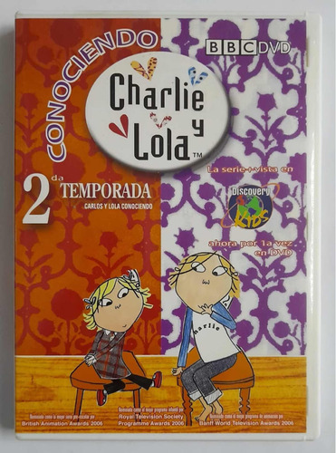 Dvd Charlie Y Lola Conociendo