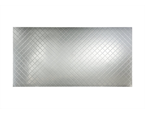 Panel Pared Decorativo Aluminio Cepillado Acolchado 4 X 8