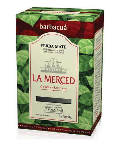 Yerba Mate La Merced 500g X1 Unidades - Dh