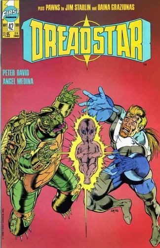 Bk9184 Revista Dreadstar 1986 Edição Americana Nº 42 Rara Bk9184 Revista Dreadstar 1986 Edição Americana Nº 42 Rara
