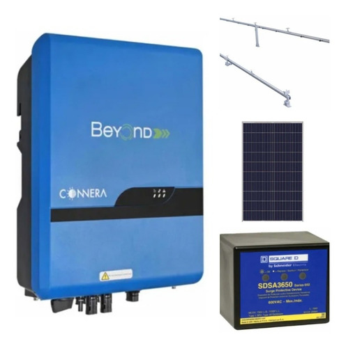 Kit Solar 5 Kwp (1375 Kwh Bimestral) Interconectado Cfe 