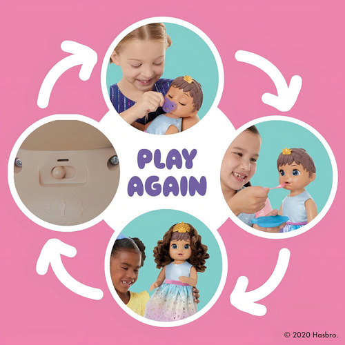 Baby Alive Princess Ellie Grows Up Crece De Verdad Y Habla C