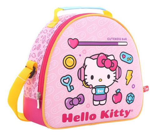 Lonchera Escolar Termica De Hello Kitty Capi      