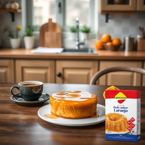 Bolo De Laranja Zero Adicao De Acucares 150g