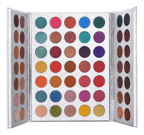 Paleta Sombras Perdurable De Colores Vivos Para Partido
