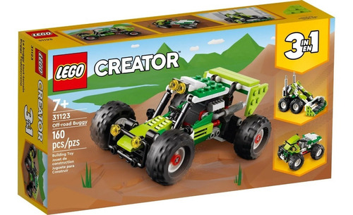 Lego Menino Creator Buggy Off-road 3 Em 1  160 Peças - 31123