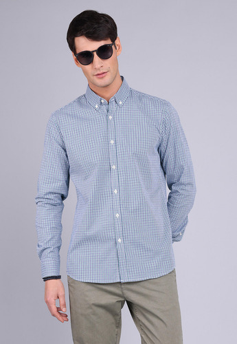 Camisa Oxford Rayas Manga Larga Arrow Cm3012sve