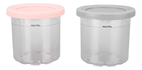 Taza De Pintas De Helado, 2 Unidades, 600 Ml, Tarro De Almac