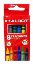 Crayones De Cera Talbot X 6 Bli