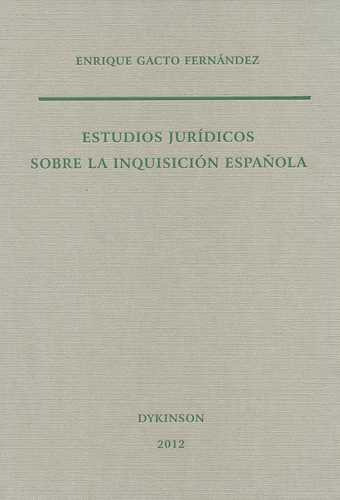 Libro Estudios Jurídicos Sobre La Inquisición Española