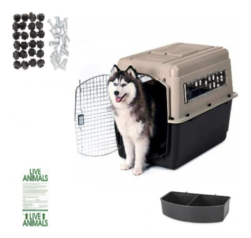 Kennel Petmate Ultra Kennel 500, 95x60x70, Perros 30 A 40 Kg