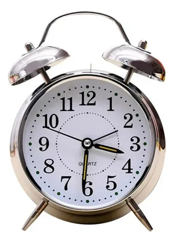 Reloj despertador con campanilla hotsell