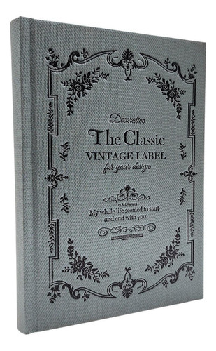 Libreta Estilo Vintage Clasico Planner The Classic Label