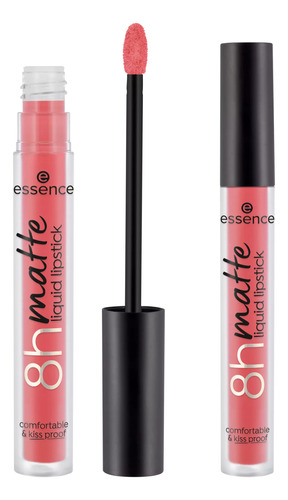 Labial Liquido 8 Hrs Matte De Essence - 09 Fiery Red