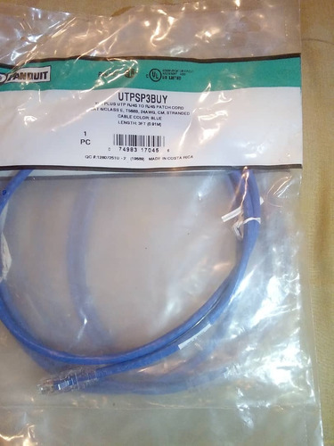 Patch Cord Utpsp3buy Panduit