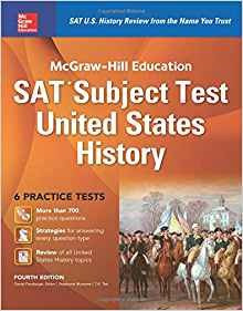 Mcgrawhill Education Sat Subject Test Us History 4th Ed