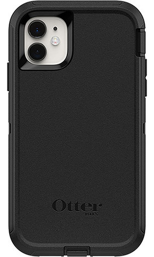 Case Otterbox Defender Para iPhone 11 6.1 (2 Cámaras) Color Negro