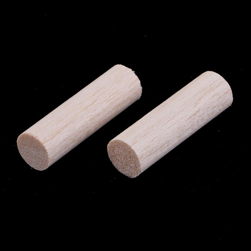 20 Piezas De De Balsa De 15 Mm Sin Terminar, Palos , Varilla