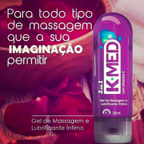 K-med 2 Em 1 Lubrificante Intimo Kmed 200ml | MercadoLivre