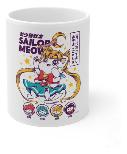Taza Sailor Meow Sailor Moon