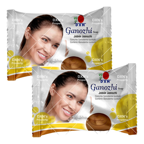 Jabon Ganozhi Dxn - C/ganoderma - Piel Sensible (2 Jabones)