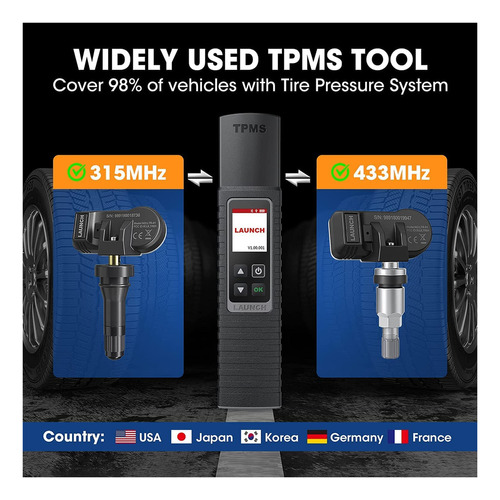 Launch Tpms Herramienta De Reaprendizaje Herramienta De Acti