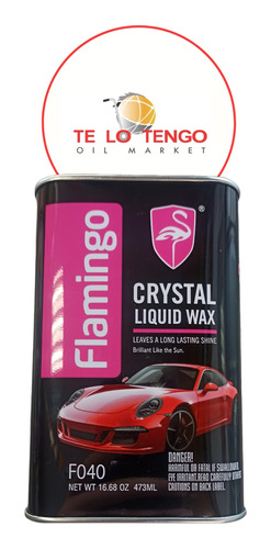 Cera Cristal Liquida Flamingo 473ml