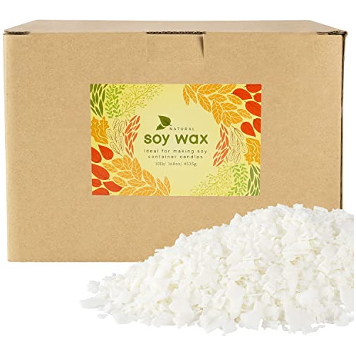 Cera De Soja Natural Para Hacer Velas Bolsa De 10 Libras De