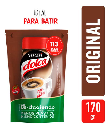 Cafe  D P Trad 170 Gr Dolca Cafe Soluble Pro