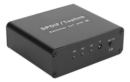 Er Spdif/para Control Remoto De Dispositivo Toslink 3x1 Ing