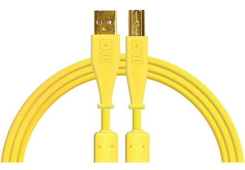Cable Usb-a A Usb-b 1.5 Metros Amarillo Chroma Dj Techtools