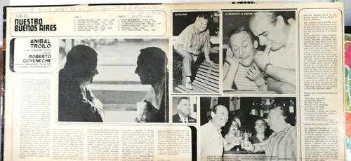 Disco Vinilo Goyeneche Troilo Tango Milonga Dedicado C Firma (Usado)