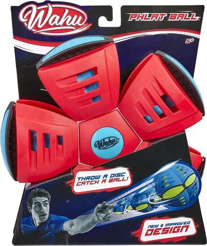 Imagen 1 de 10 de Phlat Ball Lanza Frisbee Pelota Disco Se Transforma Edu