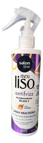 Meu Liso Antifrizz Spray Multiúso Alinhamento Dos Fios 240ml