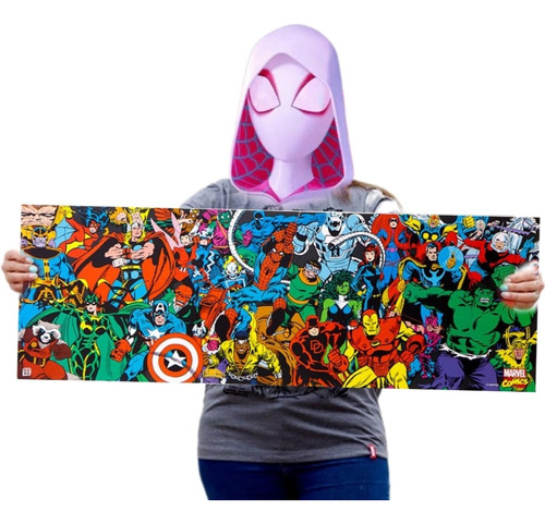 Poster Stan Lee Marvel Vingadores Omelete Box Nerd Geek Ccxp