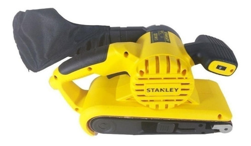 Imagen 3 de 3 de Lijadora de banda Stanley SB90 amarilla 900W 120V