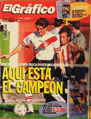 El Gráfico, N° 4078 Revista Fútbol Argentino, Cb