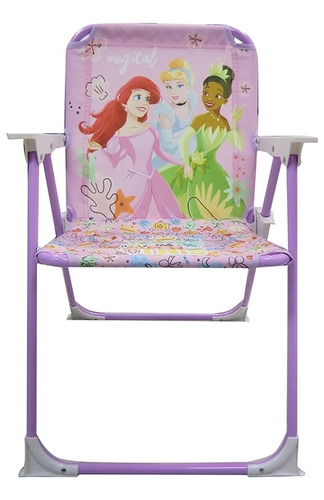 Silla Princesas Disney Plegable Para Playa