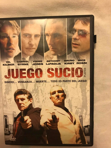 Juego Sucio /val Kilmer/gabriel Byrne/anthony Lapaglia