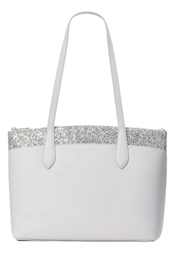 Kate Spade New York Flash Glitter Tote (gris), Gris