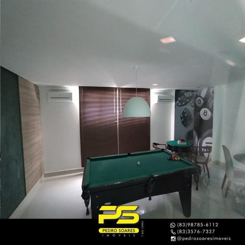 Imagem 12 de 25 de Cobertura Com 3 Dormitórios À Venda, 375 M² Por R$ 1.600.000 - Altiplano Cabo Branco - João Pessoa/pb - Co0076