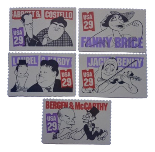 Selos Estados Unidos - Série Comediantes - 1991
