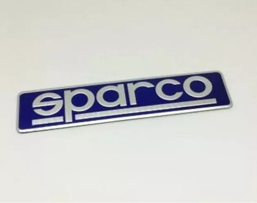 Emblema Logo Sparco Metal Con Adhesivo